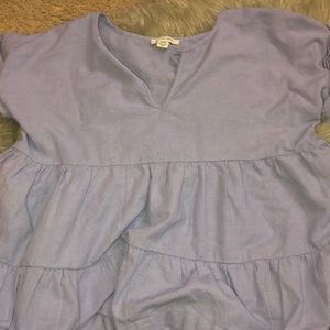 American eagle peplum blouse
